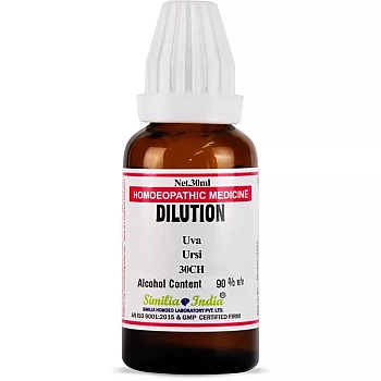 Similia India Uva Ursi 30 CH (30ml)