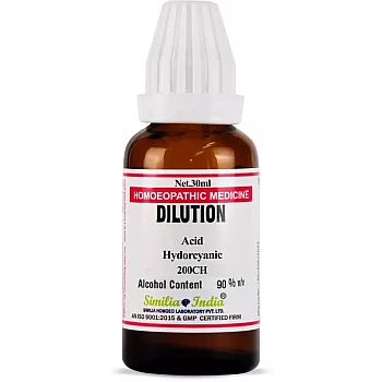 Similia India Acid Hydorcyanic 200 CH (30ml)