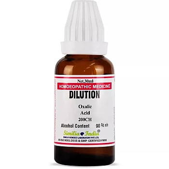 Similia India Oxalic Acid 200 CH (30ml)