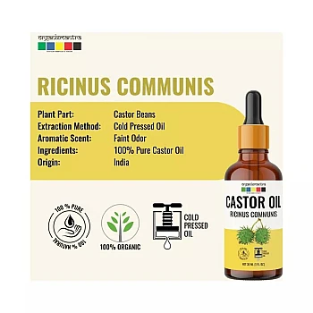 Organix Mantra Castor Oil For Hair (30ml, Pack of 2)