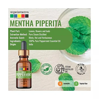Organix Mantra Indian Peppermint Essential Oil (15ml)