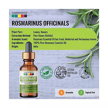 Organix Mantra Rosemary Essential Oil (15ml)