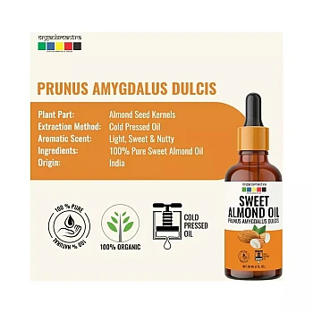 Organix Mantra Sweet Almond Oil (30ml)