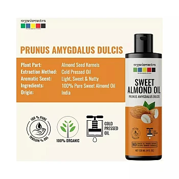 Organix Mantra Sweet Almond Oil (120ml)