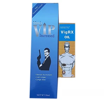 Girik Vip Increased + Vigrx Oil Combo (50ml +30ml) (1Pack)