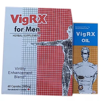 Girik Vigrx Capsules + Vigrx Oil (60Caps + 30ml Oil) (1Pack)