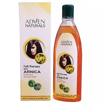 Adven Folli Therapy with Arnica, Cinchona & Oleum Sant Hair Oil (200ml)