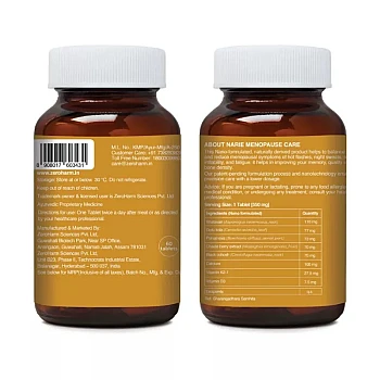 Zeroharm Narie Menopause Care (60caps)