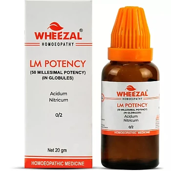 Wheezal Acidum Nitricum LM 0/2 (20g)