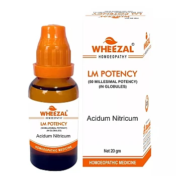 Wheezal Acidum Nitricum LM 0/28 (20g)