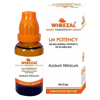 Wheezal Acidum Nitricum LM 0/30 (20g)
