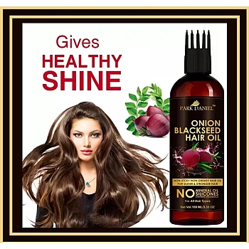 Park Daniel Onion Blackseed Hair Oil (100ml, Pack of 3)