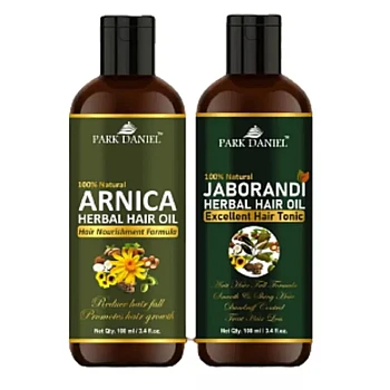 Park Daniel Arnica Herbal Hair Oil + Jaborandi Herbal Hair Oil Combo (100ml Each) (1Pack)