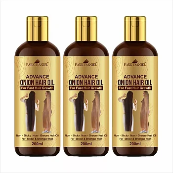 Park Daniel Advanced Onion Hair Oil (200ml, Pack of 3)