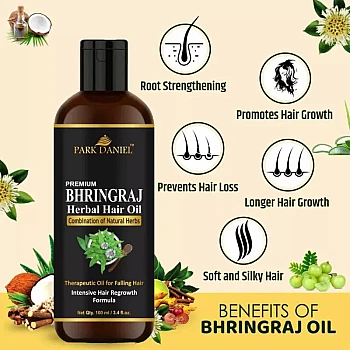 Park Daniel Bhringraj Herbal Hair Oil (100ml)
