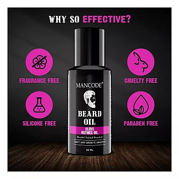 Mancode Beard Oil Clove & Nutmeg (60ml)