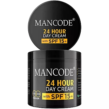 Mancode 24 Hours Day Cream With Spf 15+ (100g)