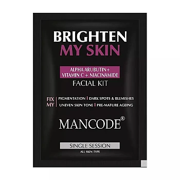 Mancode Brighten My Skin Facial Kit For Men (58g)