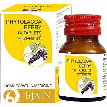 BJain Phytolacca Berry 1X (25g)