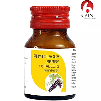 BJain Phytolacca Berry 1X (25g)