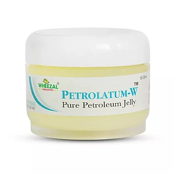 Wheezal Petrolatum-W Pure Petroleum Jelly (50g)