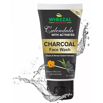Wheezal Activated Charcoal Facewash (100ml)