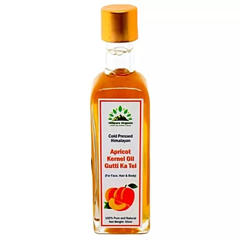 Hillpure Organic Apricot Kernel Oil Gutti Ka Tel (65ml)