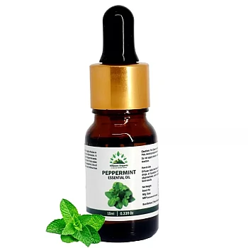 Hillpure Organic Peppermint Essential Oil (10ml)