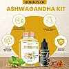 Divya Shree Ashwagandha Capsule + Musli X-Power Oil (Caps 60 + 30ml) (1Pack)