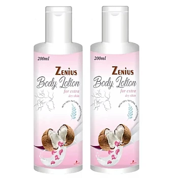 Zenius India Body Lotion (200ml, Pack of 2)