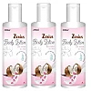 Zenius India Body Lotion (200ml, Pack of 3)