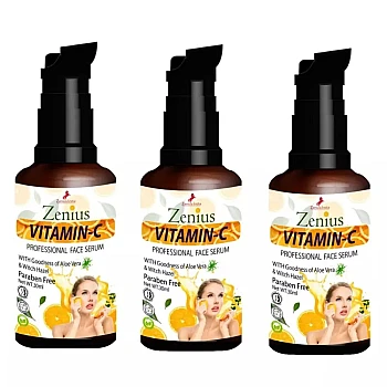 Zenius India Vitamin C Face Serum (30ml, Pack of 3)