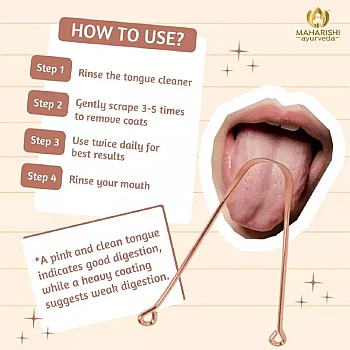 Maharishi Ayurveda Ayurdent Tongue Cleaner Copper (1pcs)