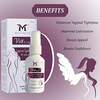 Macaria V18 Vaginal Tightening Spray (60ml)