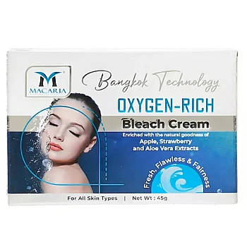Macaria Oxygen-Rich Bleach Cream (45g)