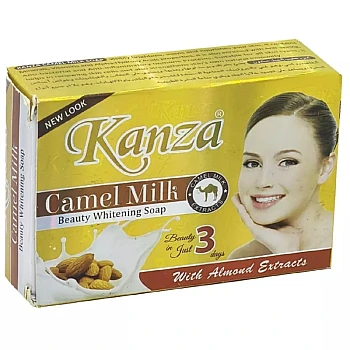 Kanza Camel Milk Beauty Whitening Soap (90g, Pack of 3)