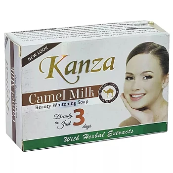 Kanza Camel Milk Whitening With Herbal Extract Soap (90g)