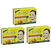 Kanza Sandal & Turmeric Whitening Soap (90g, Pack of 3)