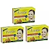 Kanza Sandal & Turmeric Whitening Soap (90g, Pack of 3)