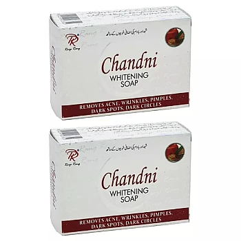 Chandni Whitening Soap (100g, Pack of 2)