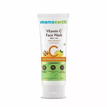 Mamaearth Vitamin C Face Wash (100ml)