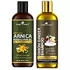 Park Daniel 100% Natural Arnica Herbal Hair Oil + Onion Ginger Shampoo Combo (100ml Each) (1Pack)
