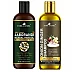 Park Daniel 100% Natural Jaborandi Herbal Hair Oil + Onion Ginger Herbal Shampoo Combo (100ml Each) (1Pack)