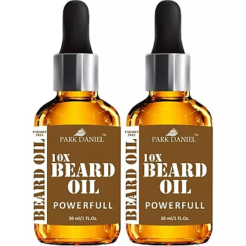 Park Daniel 10X Beard Oil Powerfull (30ml, Pack of 2)