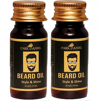Park Daniel Beard Oil Beard Hair Growth (35ml, Pack of 2)