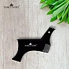 Park Daniel Boomerang Beard Line Beard Shaper Comb (1pcs)