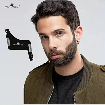 Park Daniel Boomerang Z Shaper Beard Comb (1pcs)