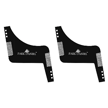 Park Daniel Boomerang Z Shaper Beard Comb (1pcs, Pack of 2)