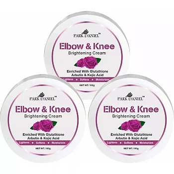 Park Daniel Elbow & Knee Brightening Cream (100g, Pack of 3)