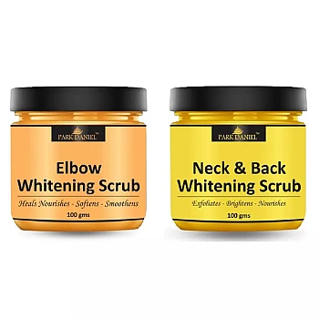 Park Daniel Elbow And Neck Back Whitening Scrub Combo (Each 100g) (1Pack)